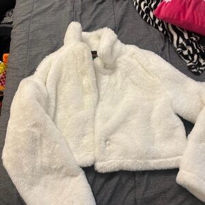 Ambiance Cream Teddy Jacket
